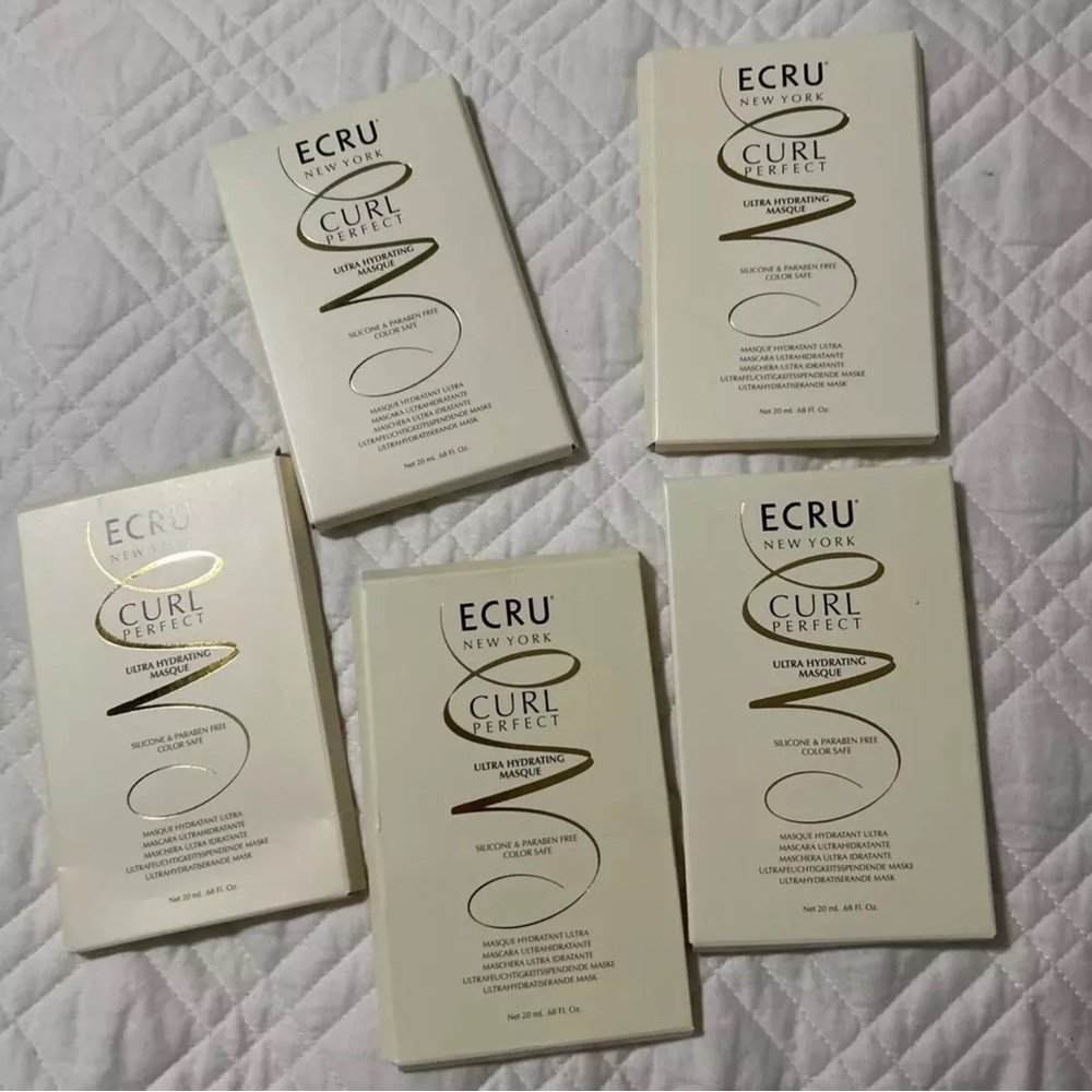 Ecru New York Curl Perfect Ultra Hydrating Hair Masque 5 Treatments .68 Fl. Oz.